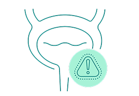 Urinary symptoms icon